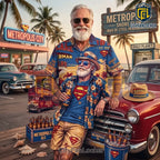 Superman Metropolis Ale Aloha Shirt