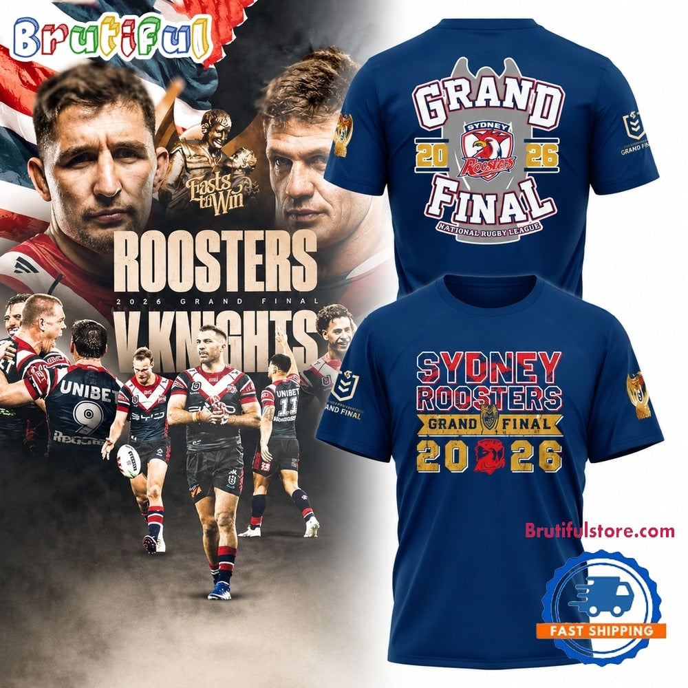 Sydney Roosters 2026 Grand Final NRL Limited Edition 3D Shirt