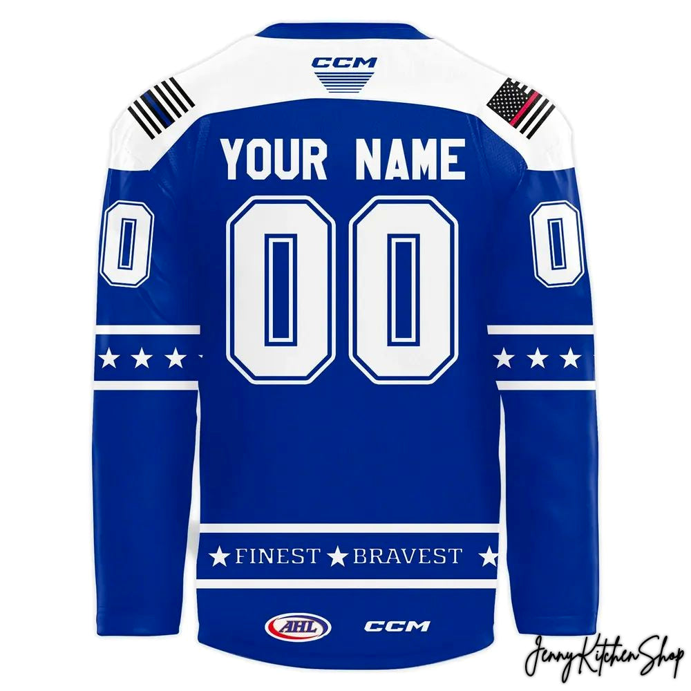 Syracuse Crunch First Responders Night 2026 Jersey