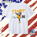T.J. Watt pose signature Pittsburgh Steelers T Shirt