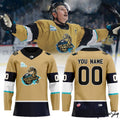 Tahoe Knight Monsters Golden Auction 2026 Custom Hockey Jersey