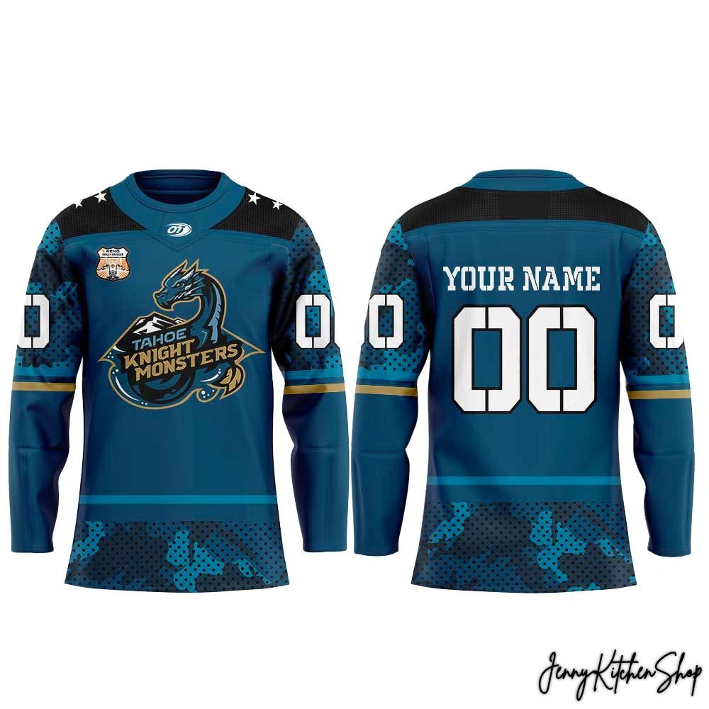 Tahoe Knight Monsters Military Appreciation 2026 Hockey Jersey