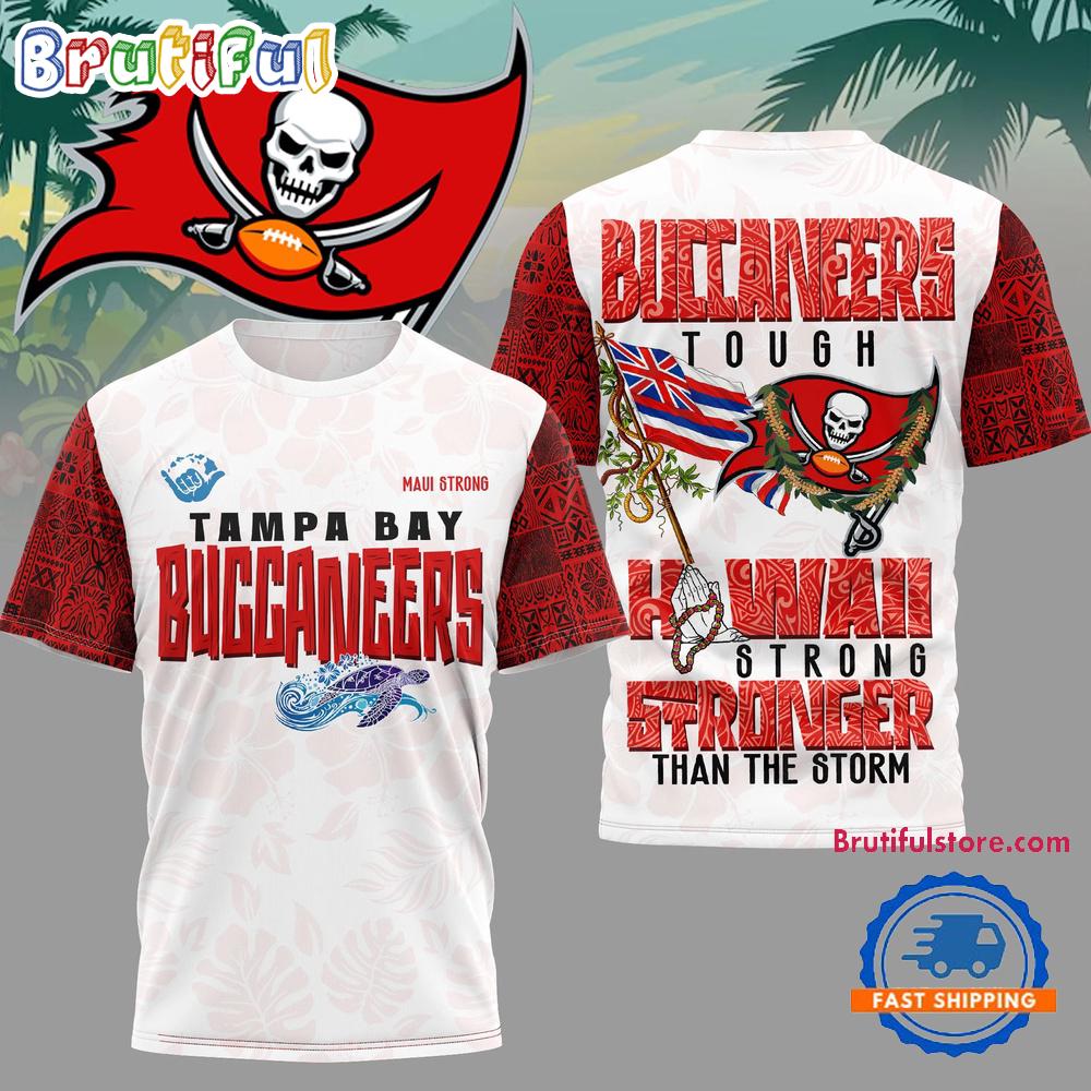 Tampa Bay Buccaneers 2026 NFL Hawaii Strong Limited Edition 3D Shirt