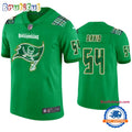 Tampa Bay Buccaneers #54 Lavonte David Jersey St. Patricks Day Kelly Green Lucky Football Jersey