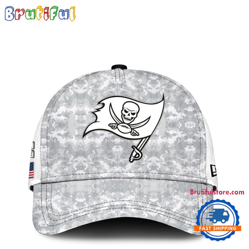 Tampa Bay Buccaneers Camo 2024 Salute to Service Club Veterans Limited Baseball Cap
