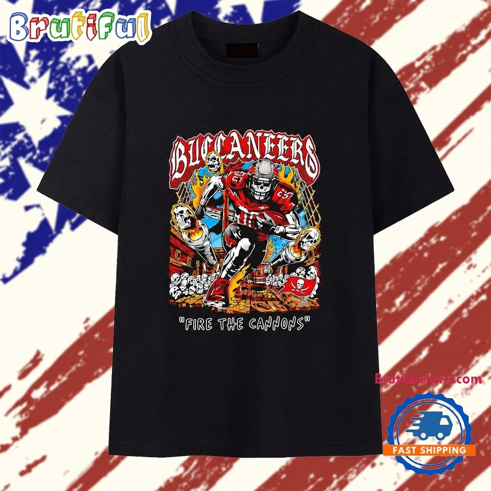 Tampa Bay Buccaneers fire the cannons NFL T Shirt