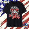 Tampa Bay Buccaneers Girl NFL Football Messy Bun T Shirt