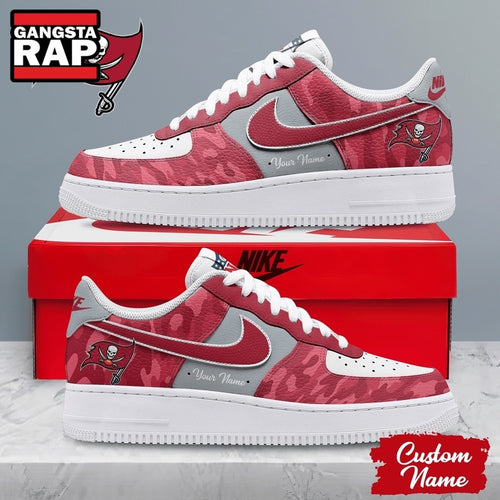 Tampa Bay Buccaneers NFL End Zone Energy Custom Air Force 1 Shoes Sneaker