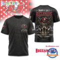 Tampa Bay Buccaneers NFL Freedom Team Military 3D T Shirt