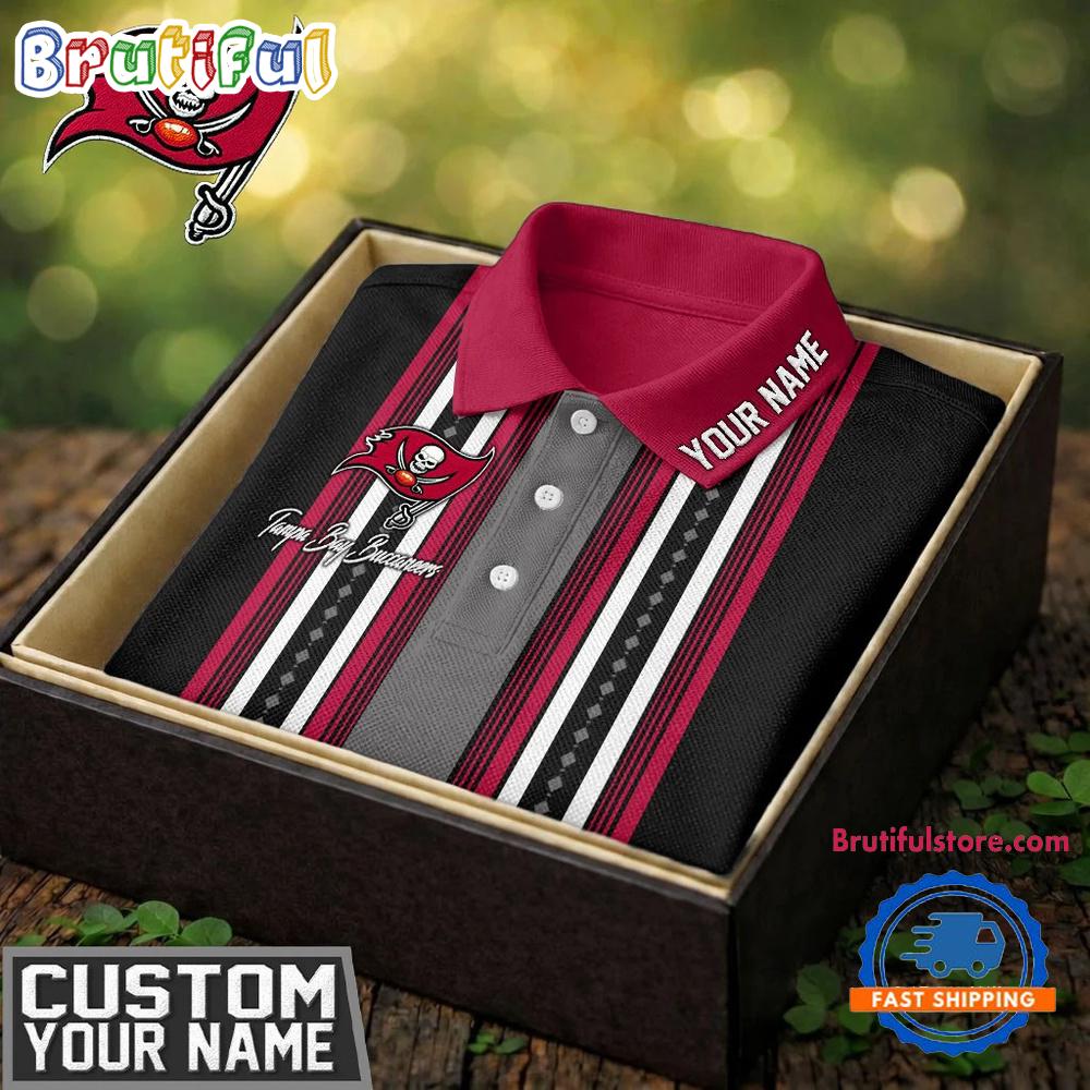 Tampa Bay Buccaneers NFL Legacy Sport New Design Custom Polo Shirt