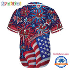 Tampa Bay Buccaneers USA Flag Independence Day Baseball Jersey, Sport Team 4th of July Jersey