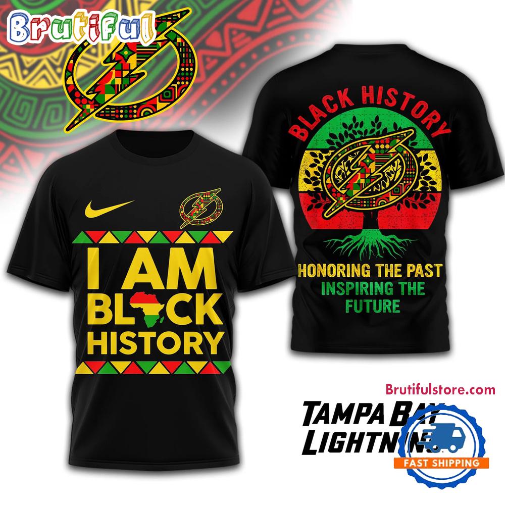 Tampa Bay Lightning 2026 NHL Black History Limited Edition 3D Shirt Hoodie T-Shirt