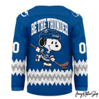 Tampa Bay Lightning x Snoopy Personalized Hockey Jersey