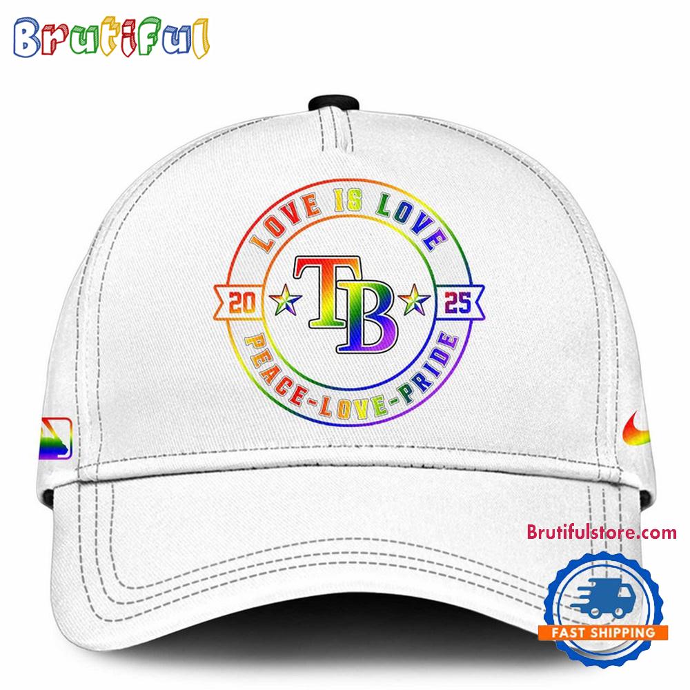 Tampa Bay Rays 2025 Happy Pride Month Limited Edition Baseball Cap