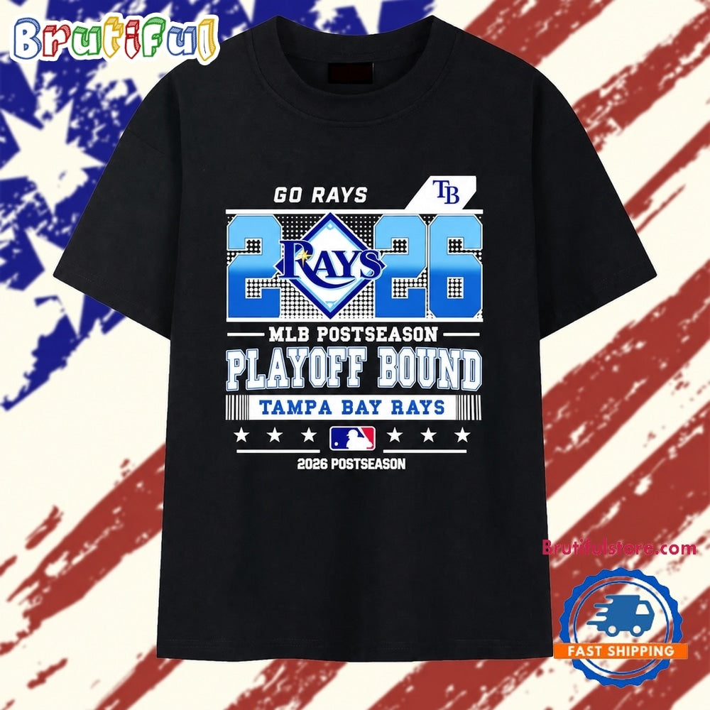 Tampa Bay Rays 2026 MLB Postseason Playoff Bound T Shirt