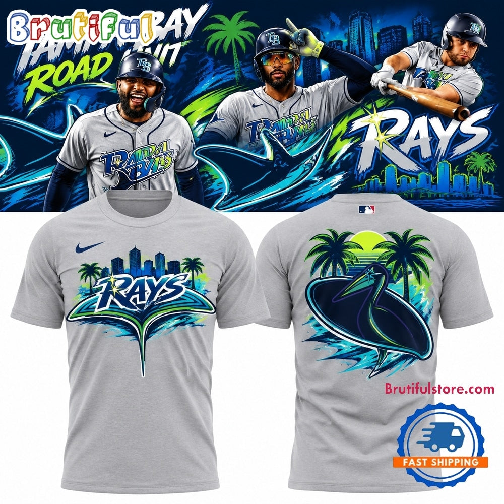 Tampa Bay Rays 2026 Road Special Uniform T Shirt