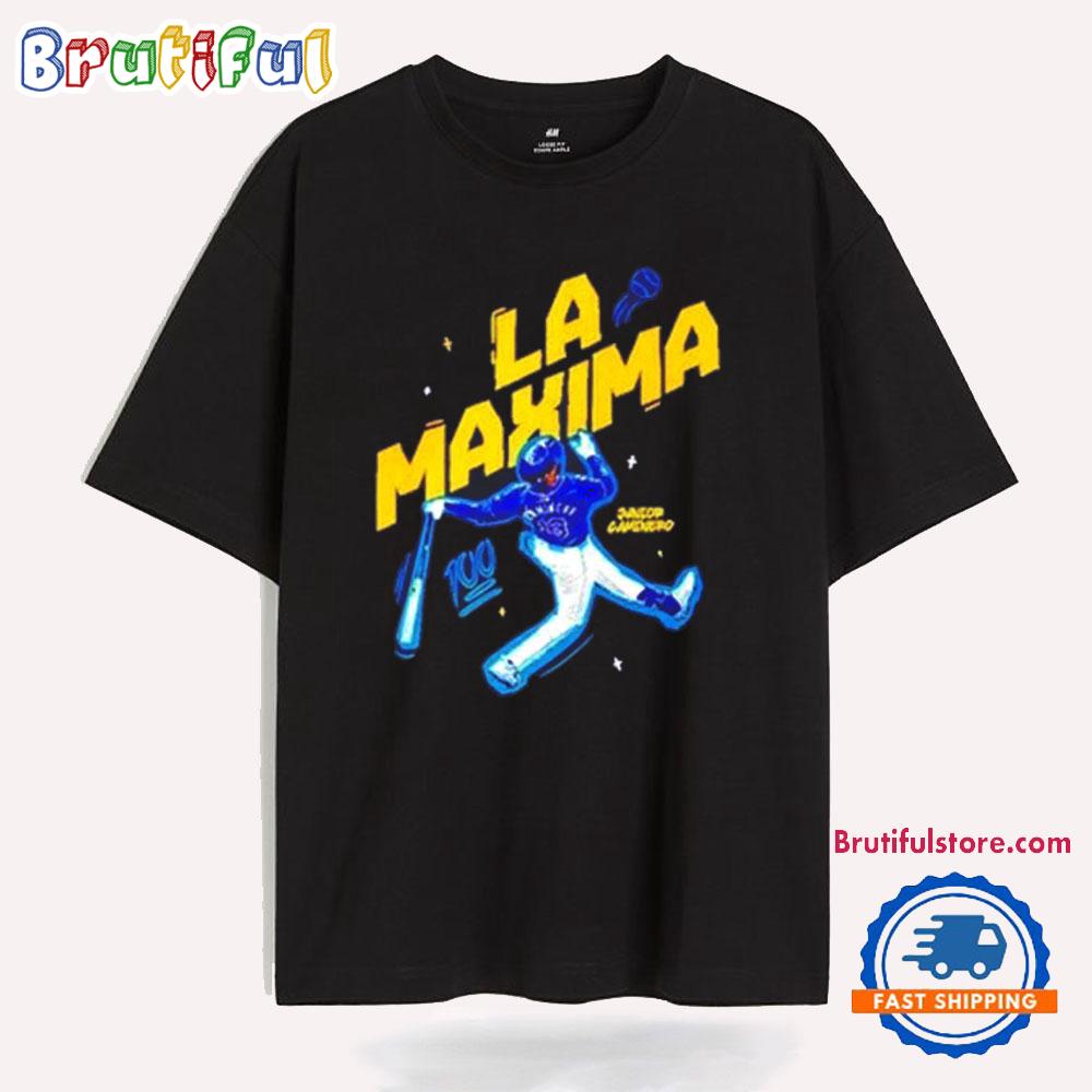 Tampa Bay Rays La Maxima Junior Caminero Game T Shirt
