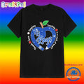 Tampa Bay Rays Teach Love Inspire Teaching is a Work to Heart Apple Shirt