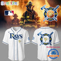 Tampa Bay Rays x Firefighter Appreciation Night White Jersey