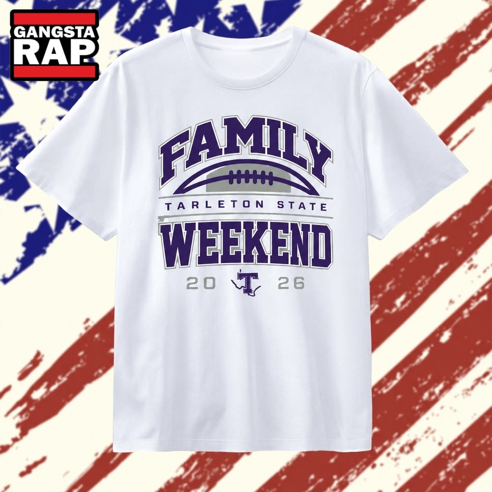 Tarleton State Family Weekend 2026 Texans T Shirt