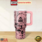 Taylor Swift Iconic Playlist Tumbler Cup 40oz