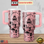 Taylor Swift Iconic Playlist Tumbler Cup 40oz