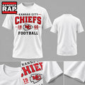 Taylor Swift x Kansas City Chiefs Football 2026 Limited Edition White T Shirt