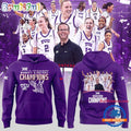 TCU Horned Frogs Women’s Basketball Special New Big 12 Conference Champions 2025 Purple Hoodie