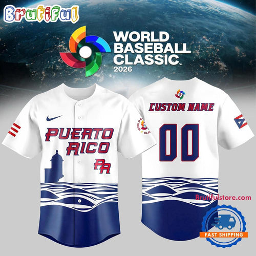 Team Puerto Rico 2026 World Baseball Classic Pesonalized Jersey Shirt