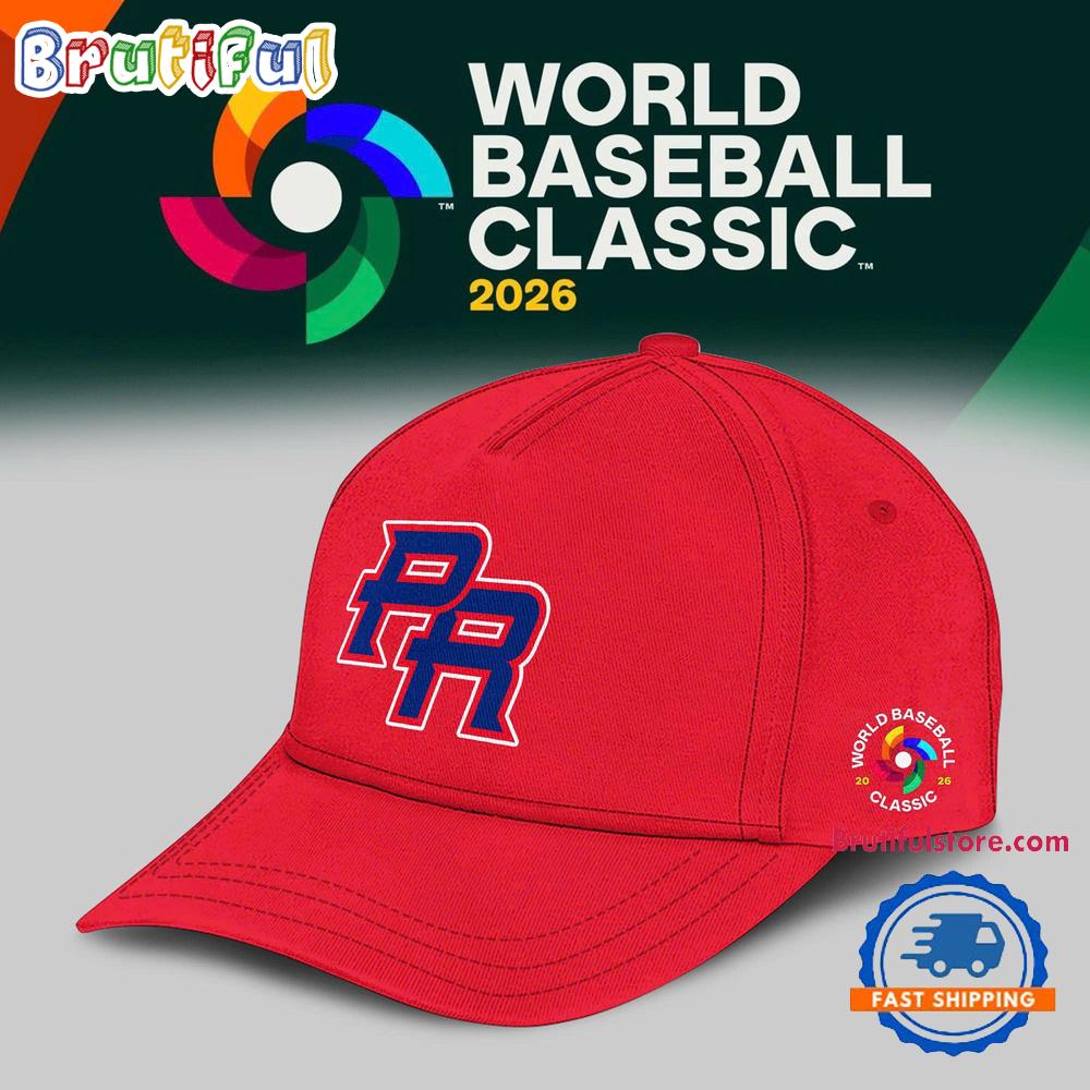 Team Puerto Rico 2026 World Baseball Classic Red Cap