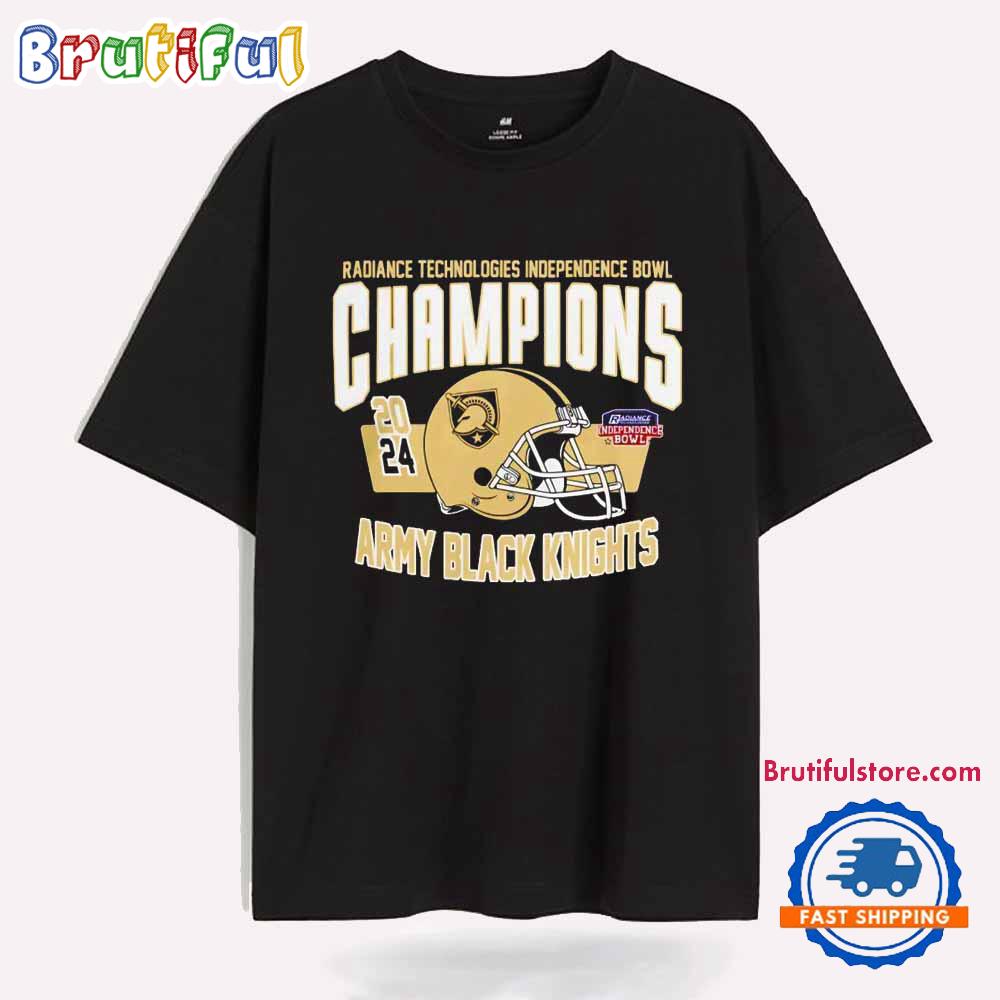 Technologies Independence Bowl Champions 2024 Army Black Knights T Shirt