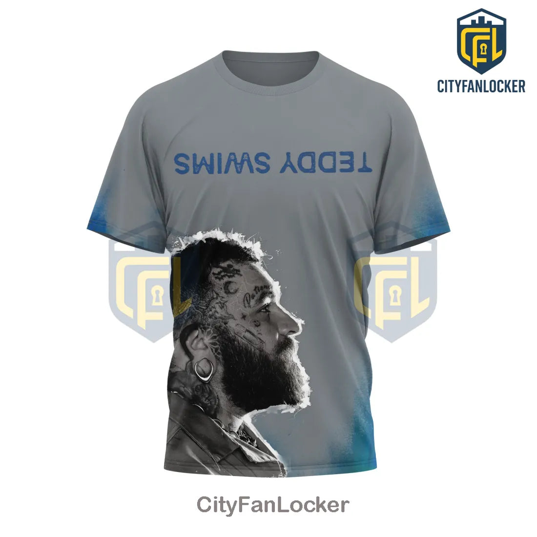 Teddy Swims The Ugly Tour 2026 Merch Graphic Concert T-Shirt