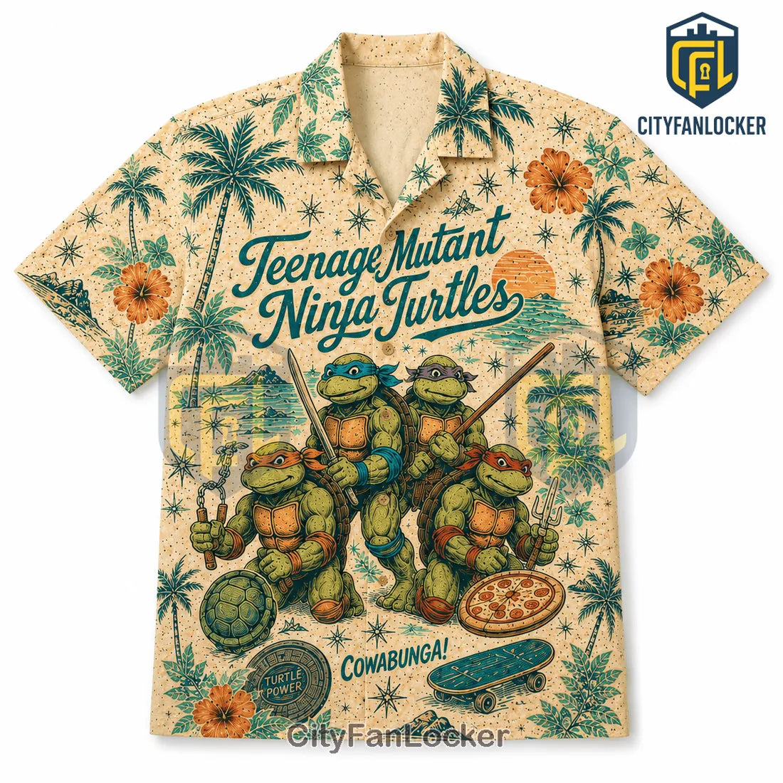 Teenage Mutant Ninja Turtles Tropical Limited Hawaiian Shirt