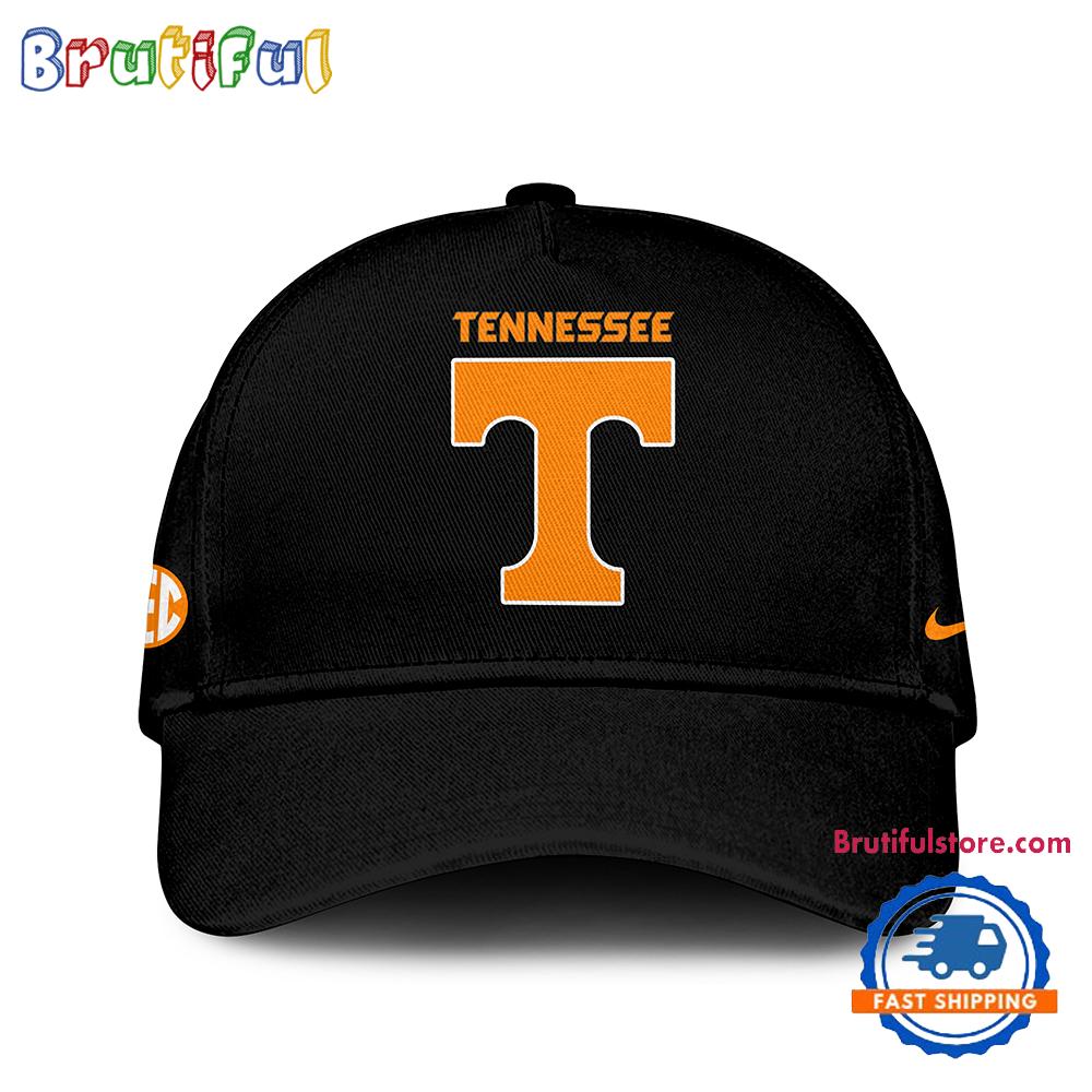 Tennessee Football Dark Mode Black Cap