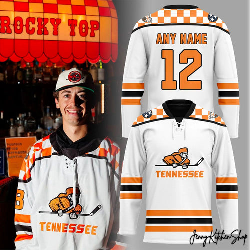 Tennessee Ice Hockey 2025-26 Chuck-A-Puck Hockey Jersey