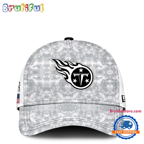 Tennessee Titans Camo 2024 Salute to Service Club Veterans Limited Baseball Cap