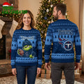 Tennessee Titans Grinch Football Gift For Titans Fans Ugly Christmas Sweater