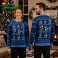 Tennessee Titans Mickey Mouse Football Pattern Ugly Christmas Sweater