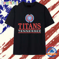 Tennessee Titans NFL Crest Apparel logo T Shirt
