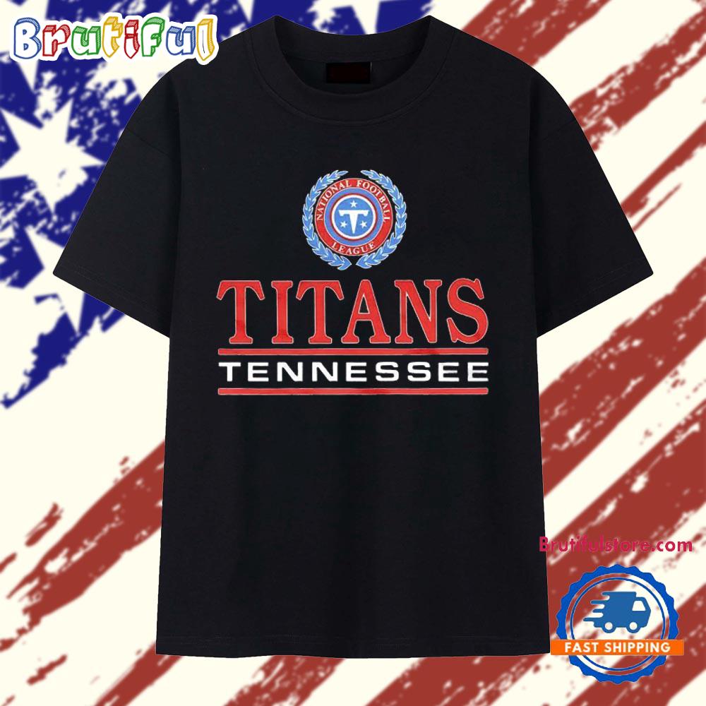 Tennessee Titans NFL Crest Apparel logo T Shirt