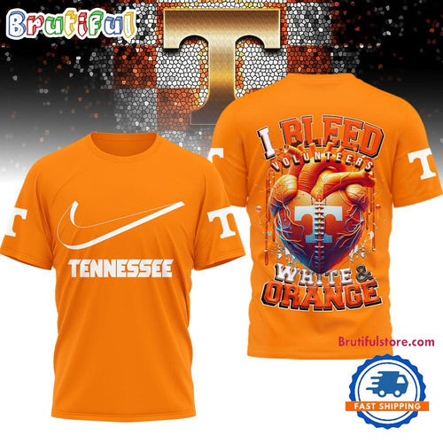 Tennessee Volunteers 2025 NCAA I Bleed Unisex 3D Shirt
