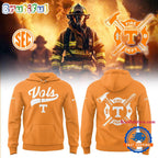 Tennessee Volunteers Baseball x Firefighter Appreciation Night 3D All Over Print Hoodie T-Shirt