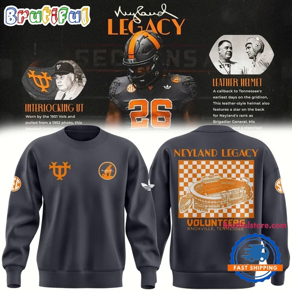 Tennessee Volunteers Football Neyland Legacy 2026 Hoodie T-Shirt