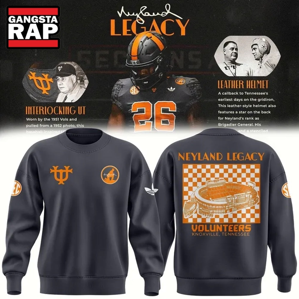 Tennessee Volunteers Football Neyland Legacy 2026 Hoodie T-Shirt