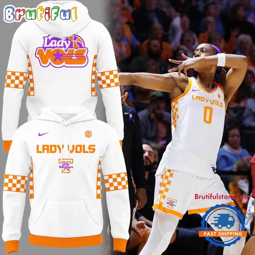 Tennessee Volunteers Lady Vols Basketball We Back Pat Uniform Hoodie T-Shirt