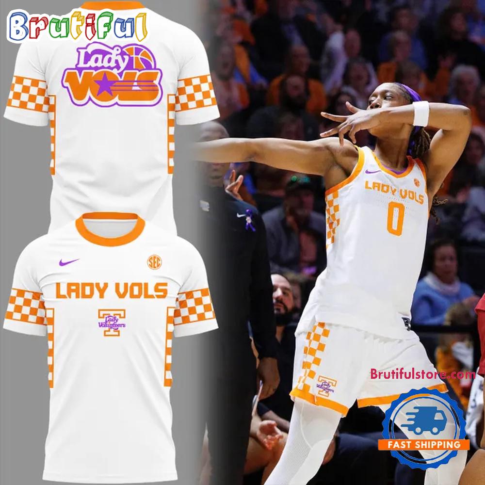 Tennessee Volunteers Lady Vols Basketball We Back Pat Uniform Hoodie T-Shirt