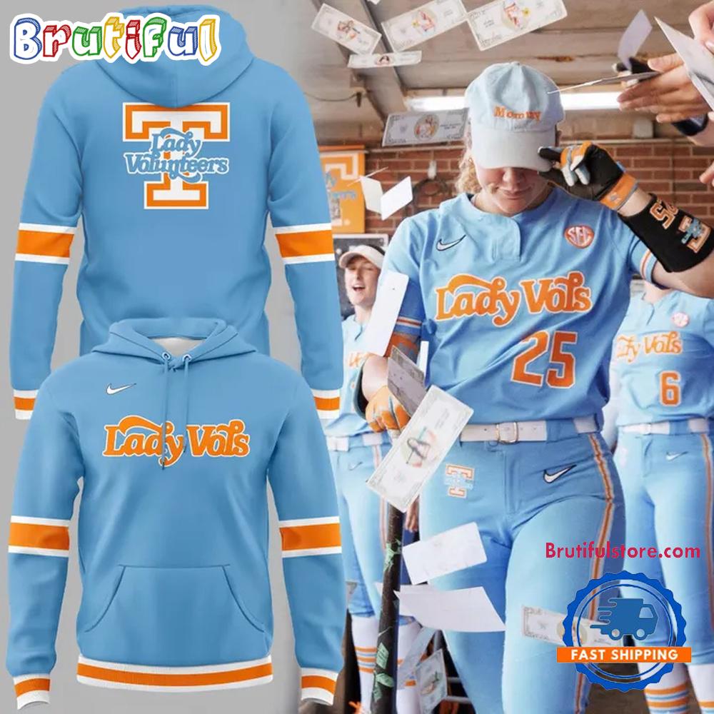 Tennessee Volunteers Lady Vols Softball Summitt Blue Uniform 2026 Hoodie T-Shirt