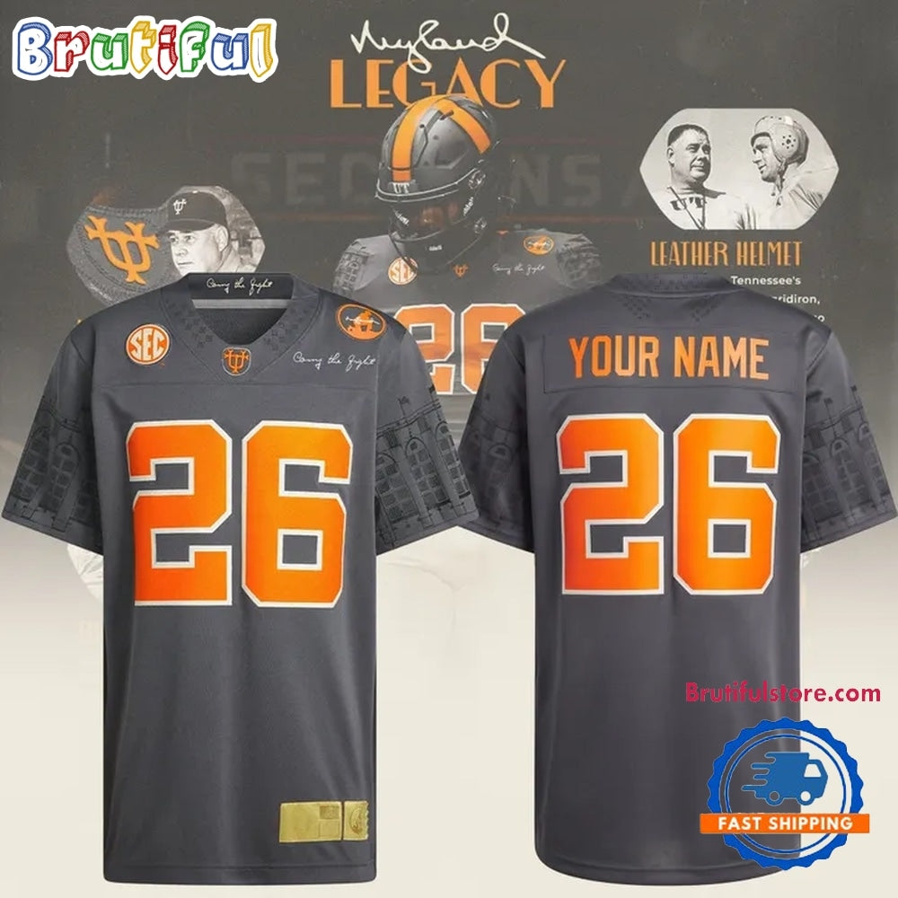 Tennessee Volunteers Legacy Game 2026 Custom Football Jersey