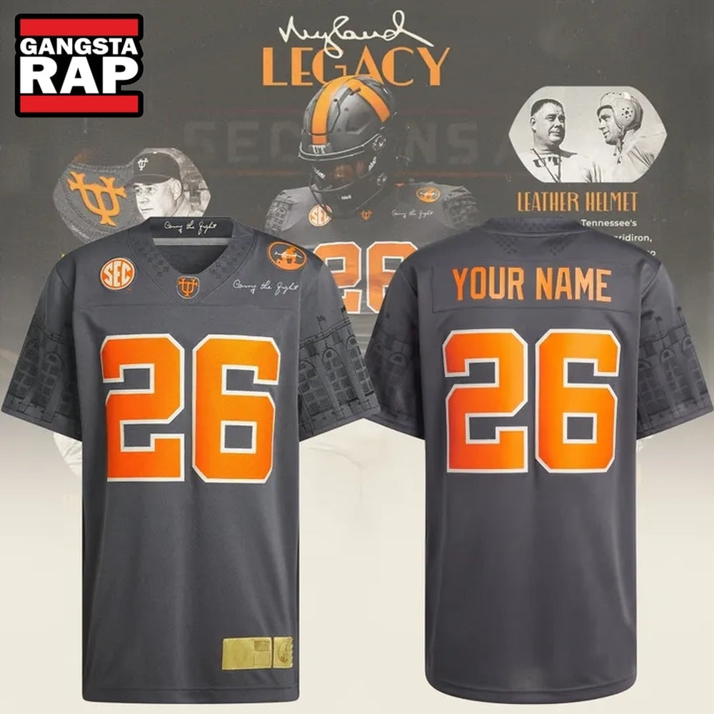 Tennessee Volunteers Legacy Game 2026 Custom Football Jersey