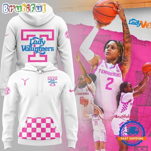 Tennessee Volunteers Limited Edition Lady Vols Basketball Fight Cancer 3D Shirt